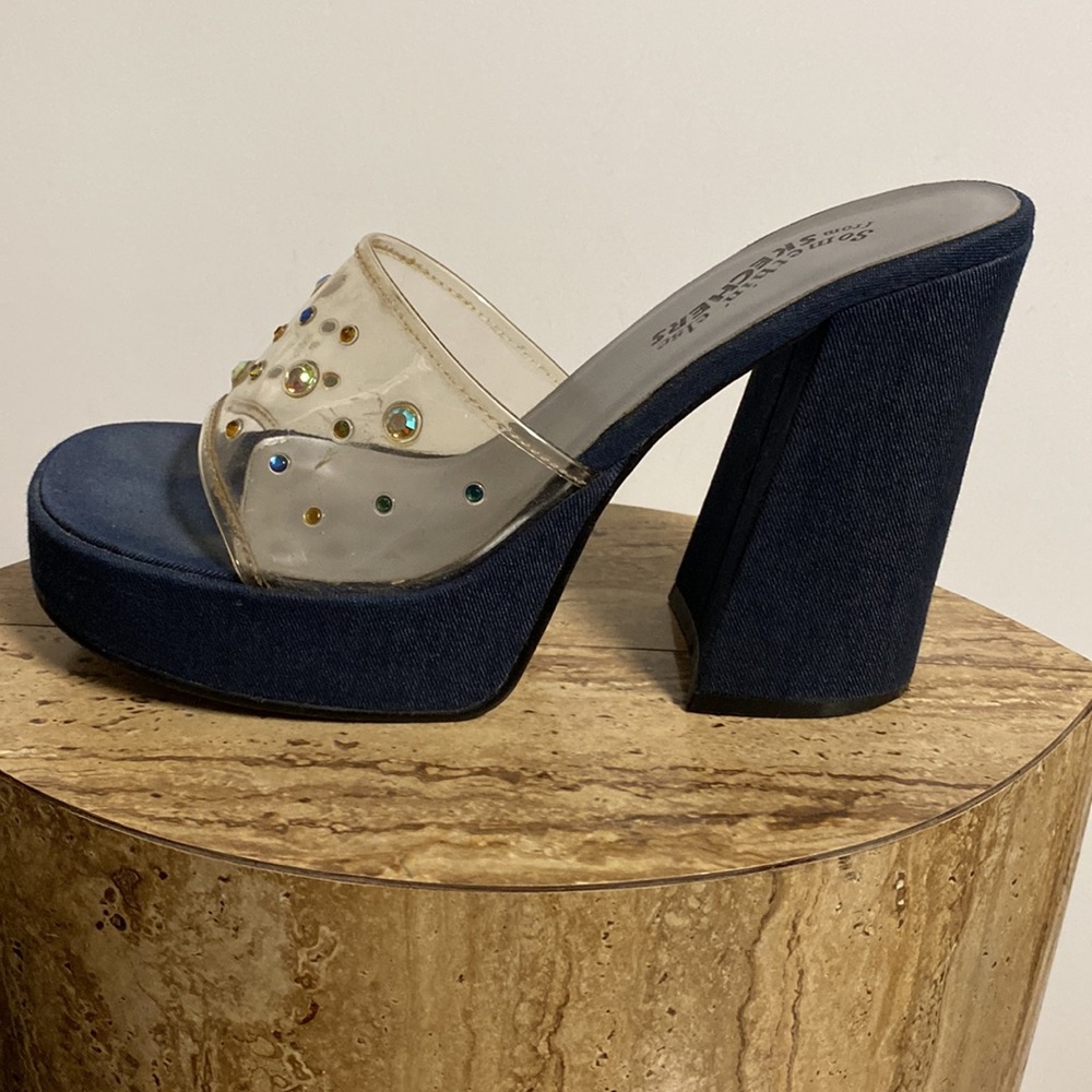 Vintage Y2K 90s Sketchers Disco Heels